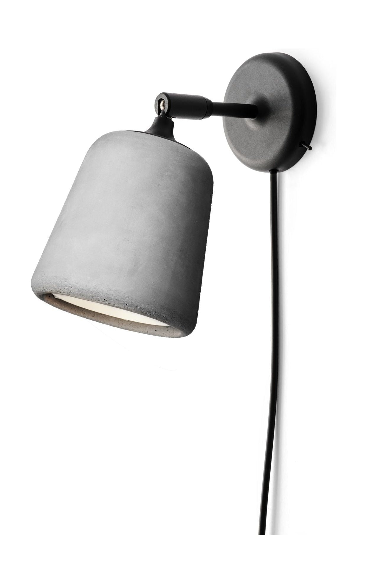 New Works Material Wall Lamp, Light Grey Concrete