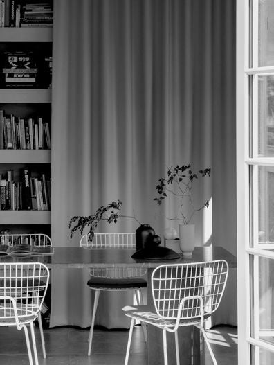 Audo Copenhagen Wm String Seat Cushion Outdoor/Lounge, Dark Grey