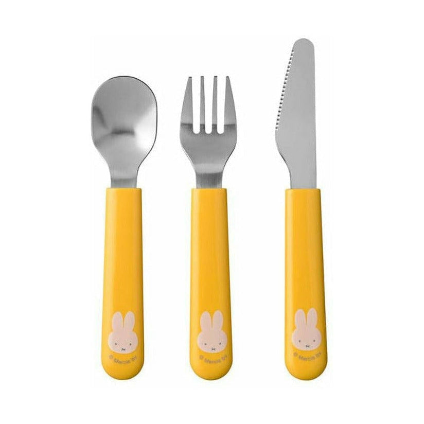 Mapal Mio Children's Cutlery Set 3 PCS, żółty