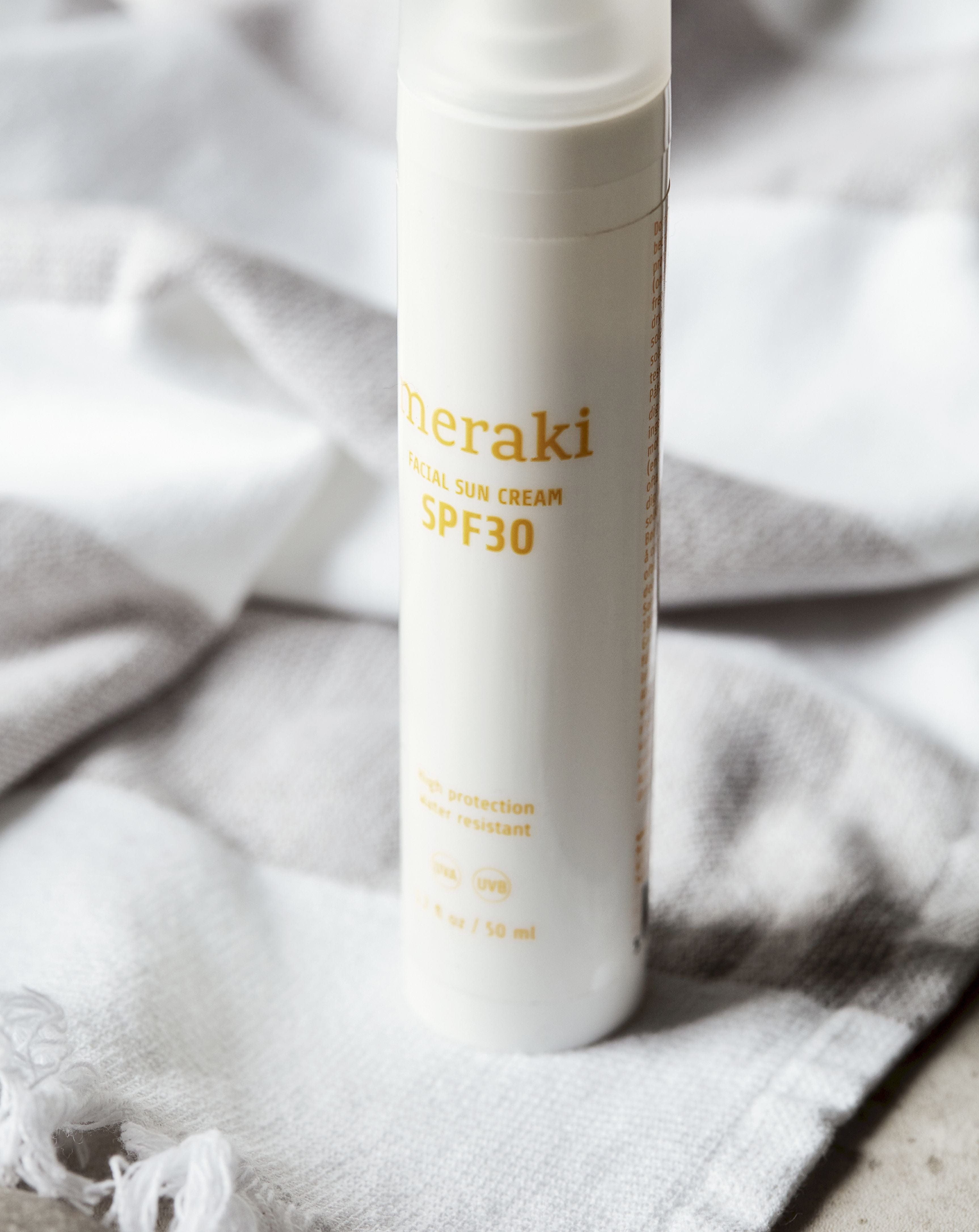 Meraki Facial Sun Cream 50 ml, lekko pachnący