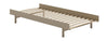 Moebe Bed With Bed Slats 90 Cm, Sand
