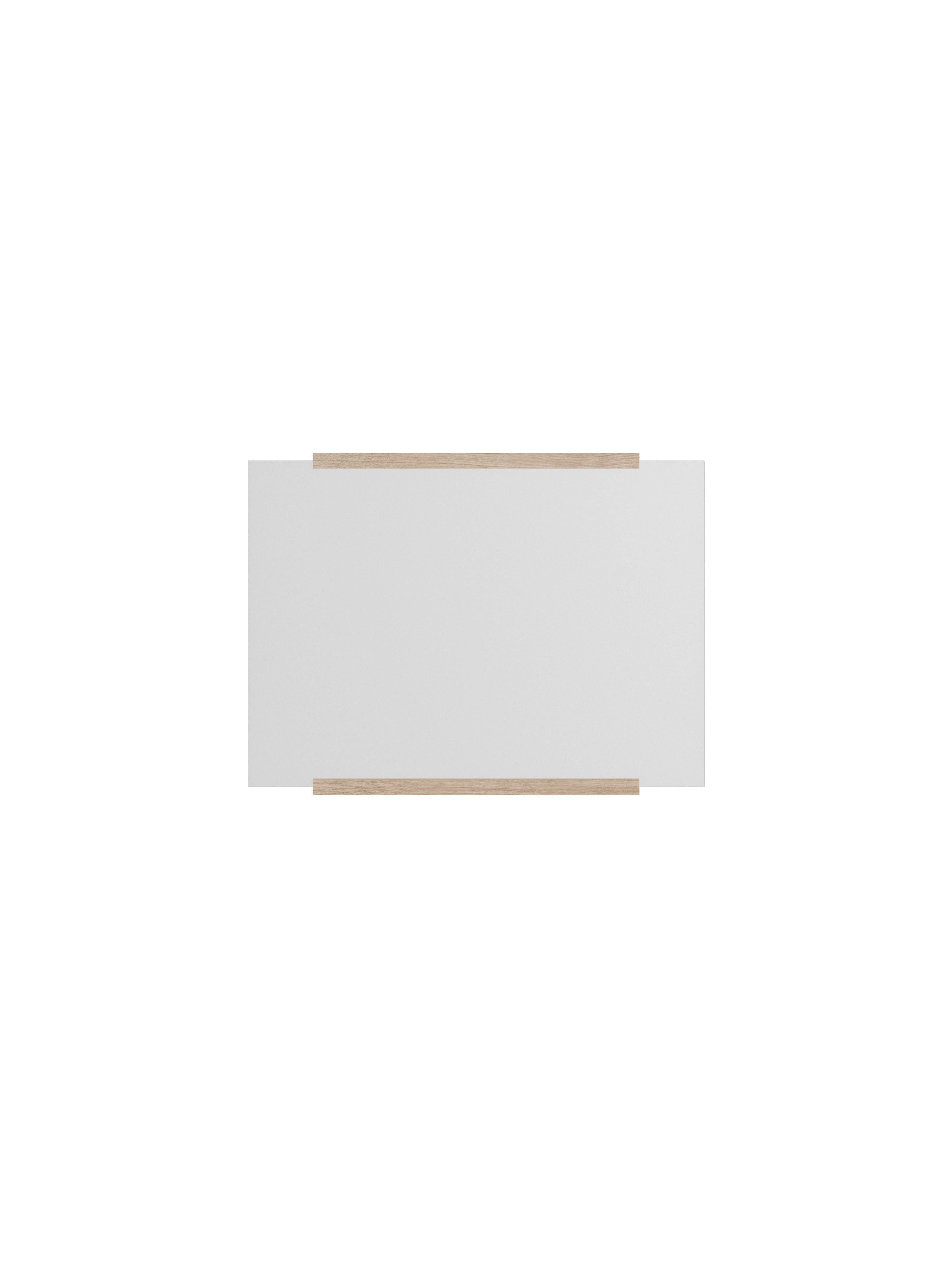 Moe prostokątne lusterka ścienne 43,3x30 cm, dąb