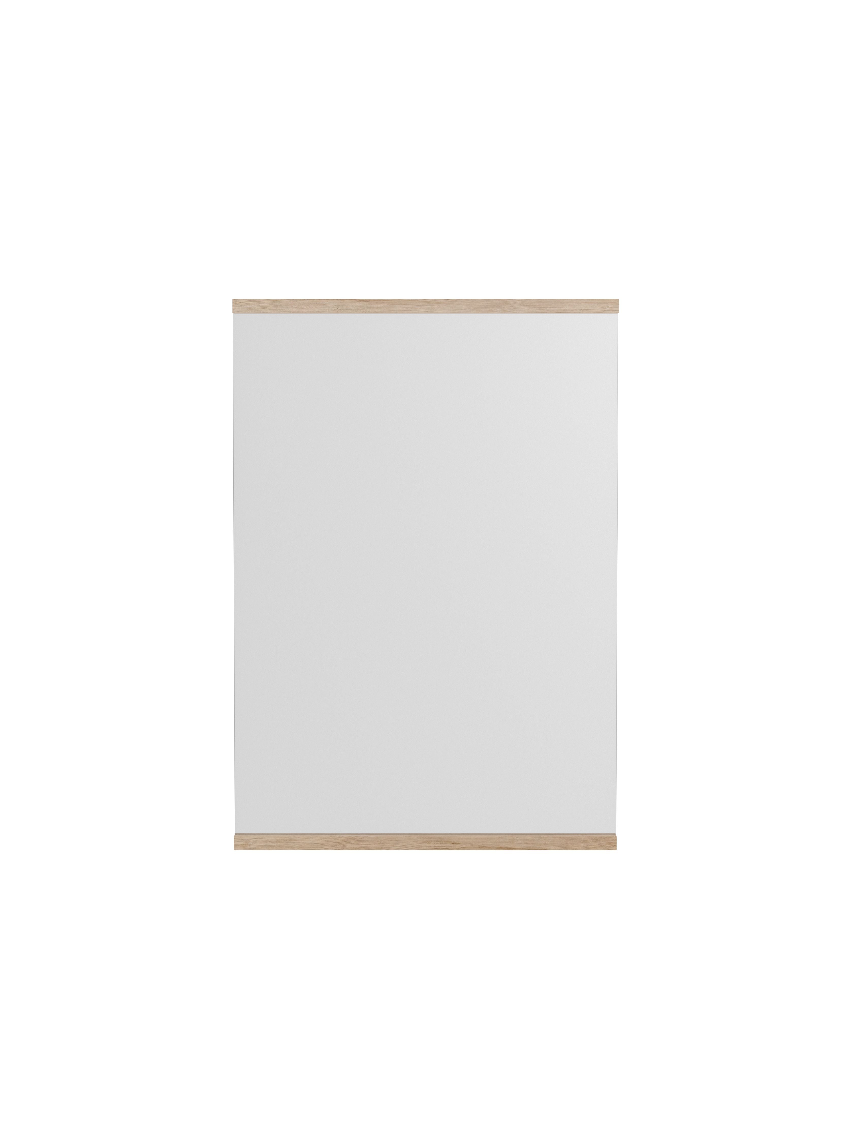 Moebe prostokątne lusterka ścienne 71,9x50 cm, dąb