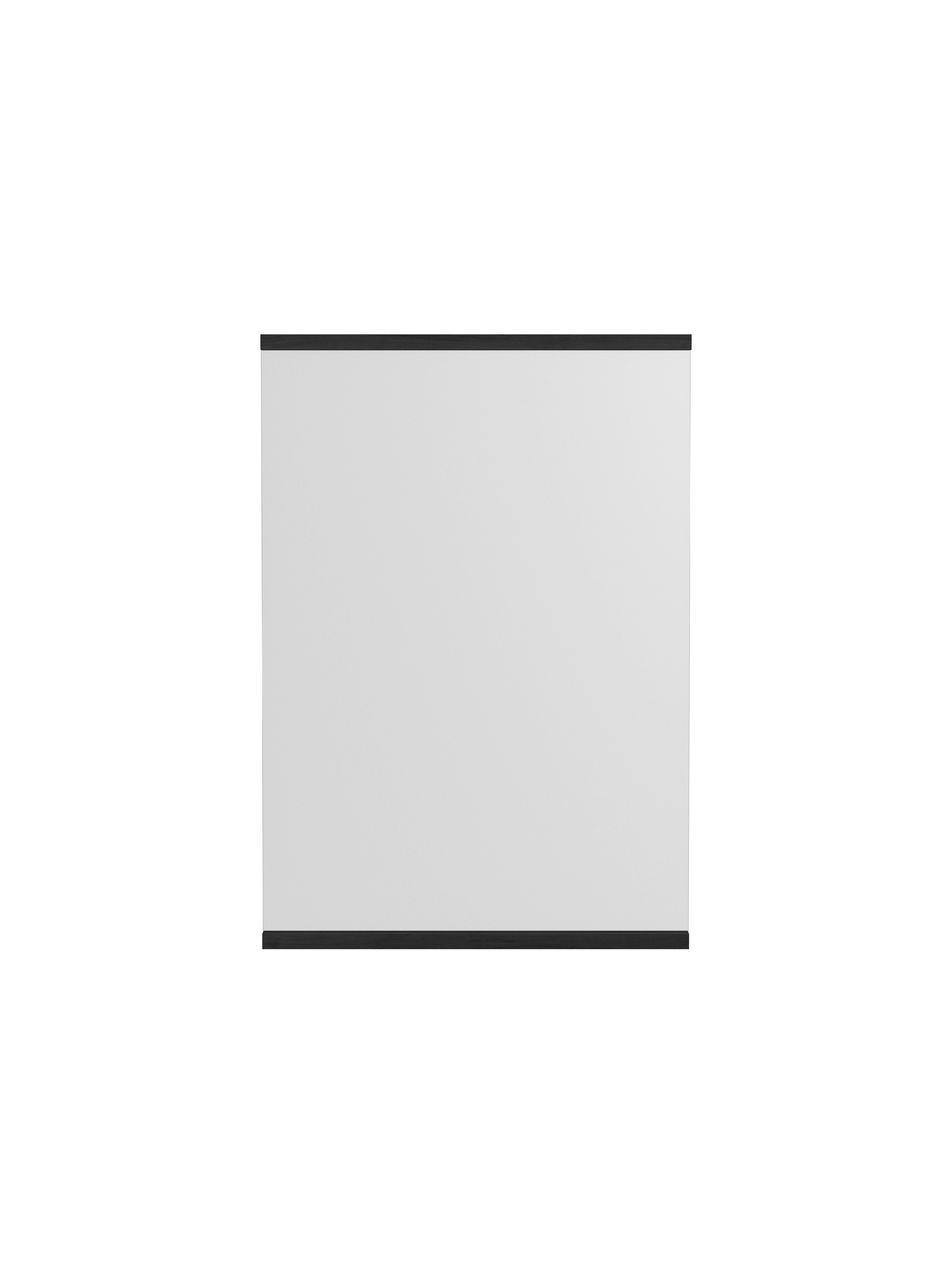 Moe prostokątne lusterko ścienne 71,9x50 cm, czarne