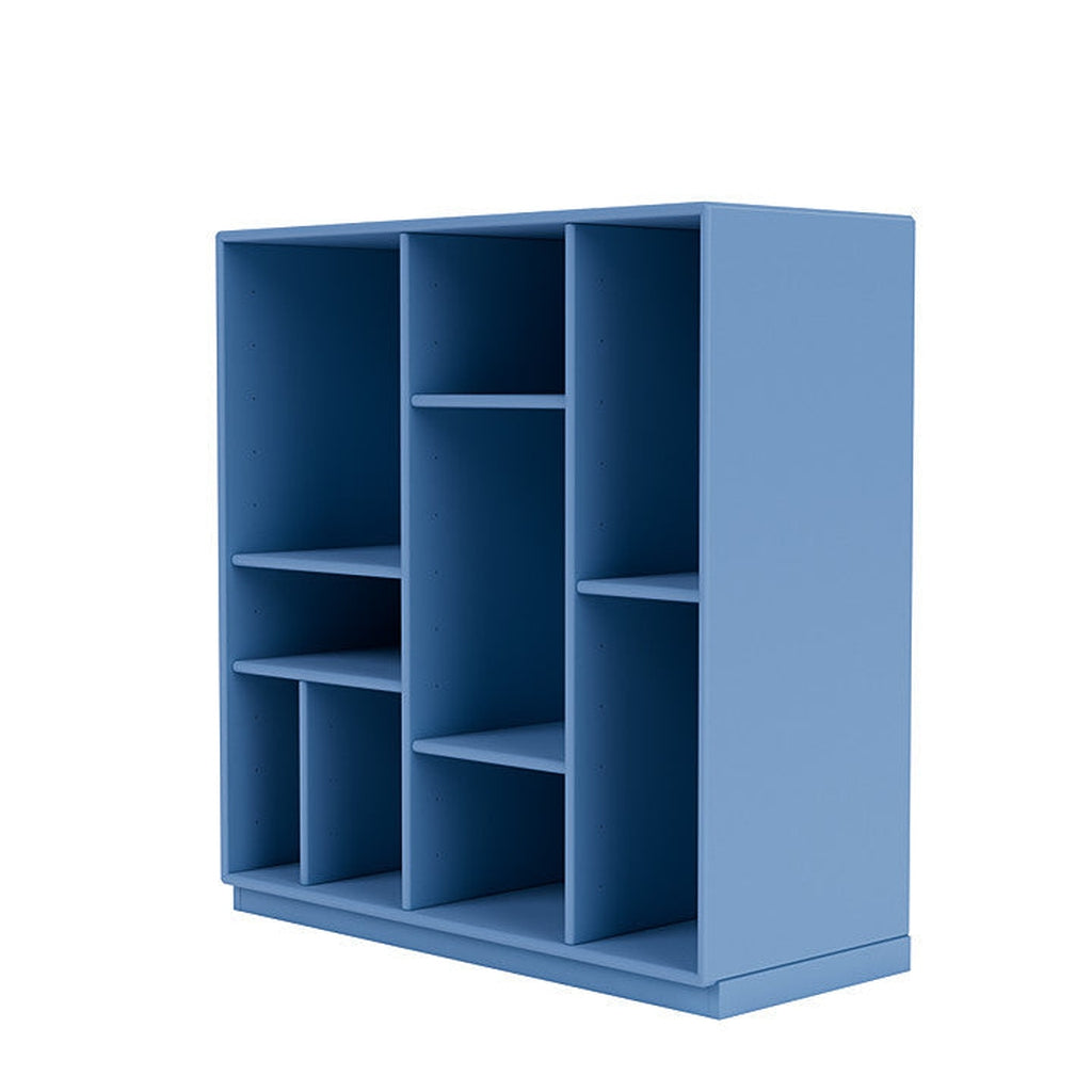 Montana Compile Decorative Shelf With 3 Cm Plinth, Azure Blue