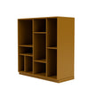 Montana Compile Decorative Shelf With 3 Cm Plinth Amber Yellow