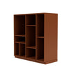 Montana Compile Decorative Shelf With 3 Cm Plinth Hazelnut Brown