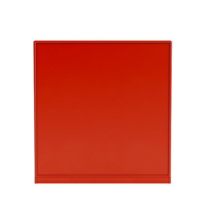 Montana Compile Decorative Shelf With 3 Cm Plinth, Rosehip Red