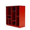 Montana Compile Decorative Shelf With 3 Cm Plinth Rosehip Red