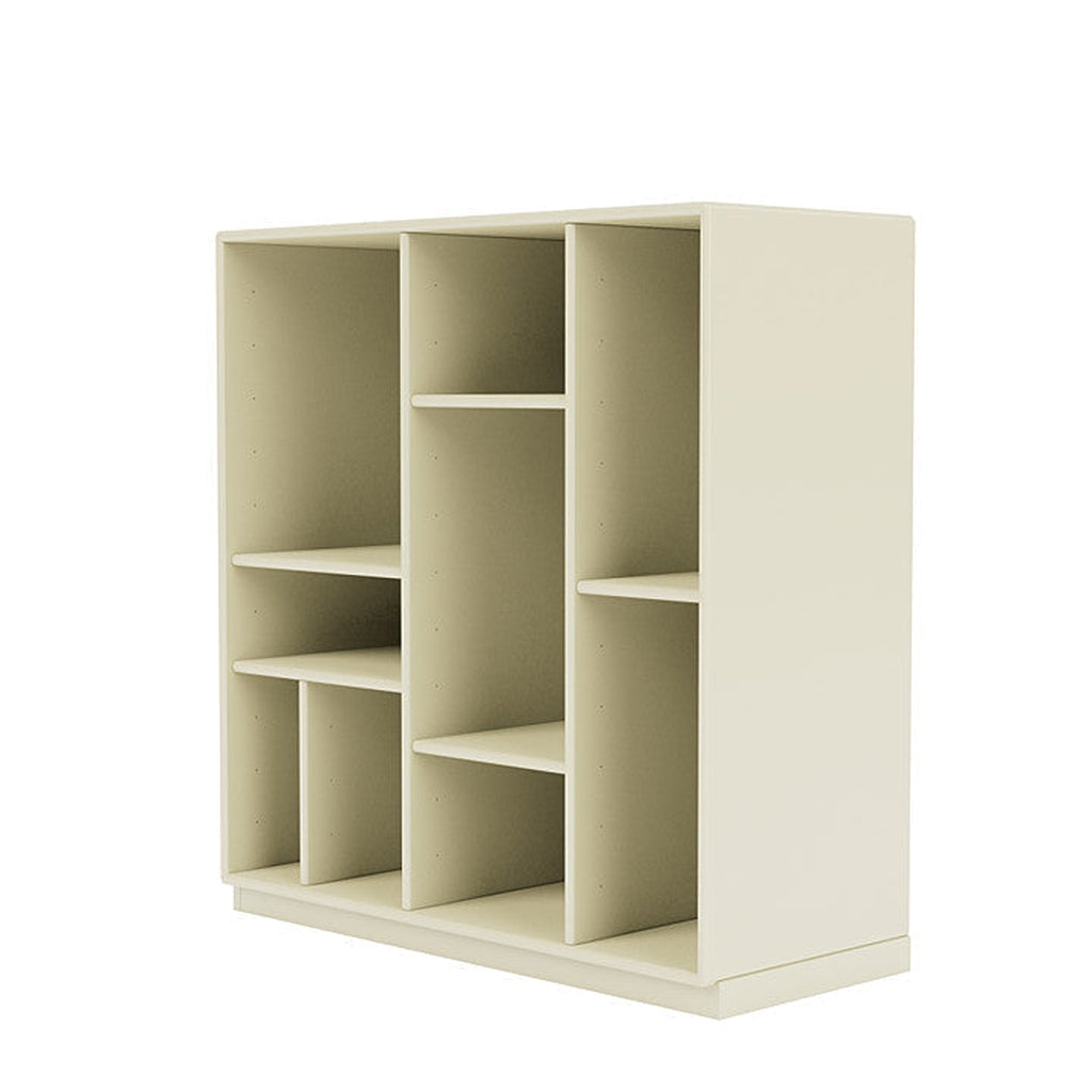 Montana Compile Decorative Shelf With 3 Cm Plinth, Vanilla White