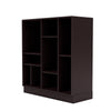 Montana Compile Decorative Shelf With 7 Cm Plinth Balsamic Brown