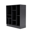 Montana Compile Decorative Shelf With 7 Cm Plinth Carbon Black