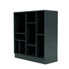 Montana Compile Decorative Shelf With 7 Cm Plinth Black Jade