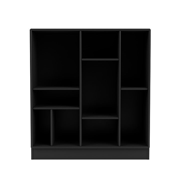 Montana Compile Decorative Shelf With 7 Cm Plinth, Black