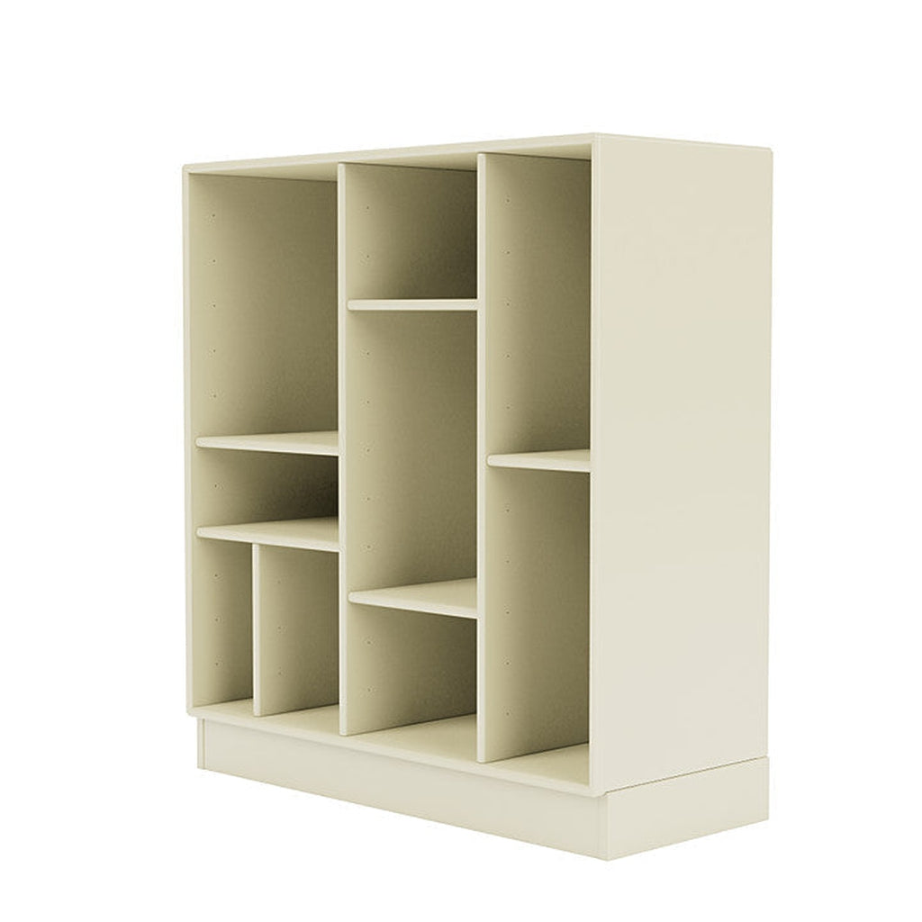 Montana Compile Decorative Shelf With 7 Cm Plinth, Vanilla White