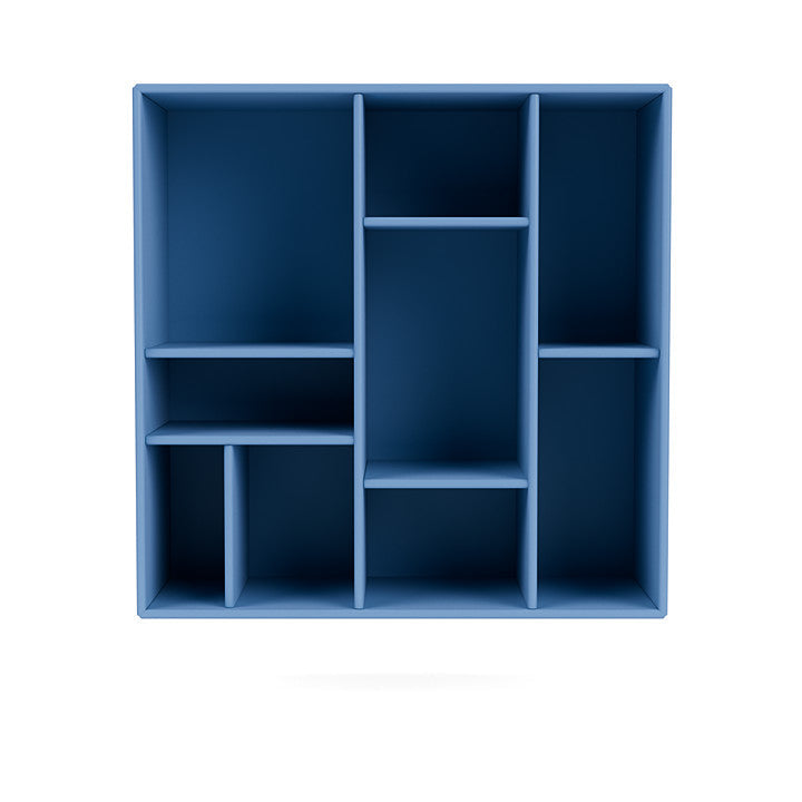 Montana Compile Decorative Shelf With Suspension Rail, Azure Blue