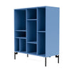 Montana Compile Decorative Shelf With Legs Azure Blue/Black