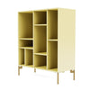 Montana Compile Decorative Shelf With Legs Camomile/Brass