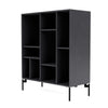 Montana Compile Decorative Shelf With Legs Carbon Black/Black