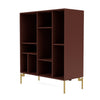 Montana Compile Decorative Shelf With Legs Masala/Brass