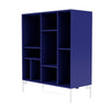 Montana Compile Decorative Shelf With Legs Monarch Blue/Snow White