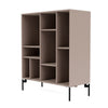 Montana Compile Decorative Shelf With Legs Mushroom Brown/Black