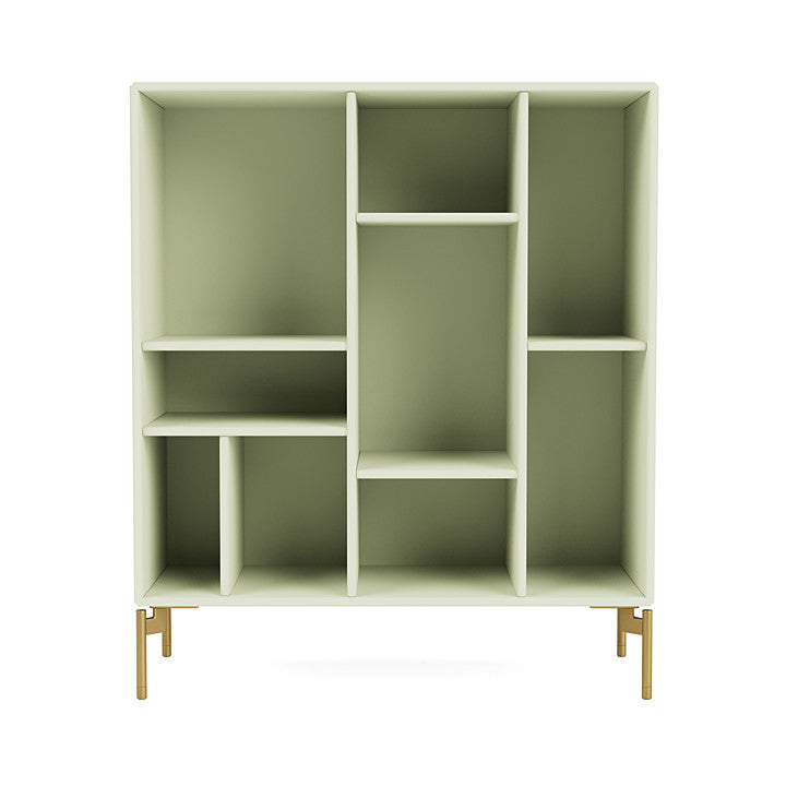 Montana Compile Decorative Shelf With Legs, Pomelo/Brass