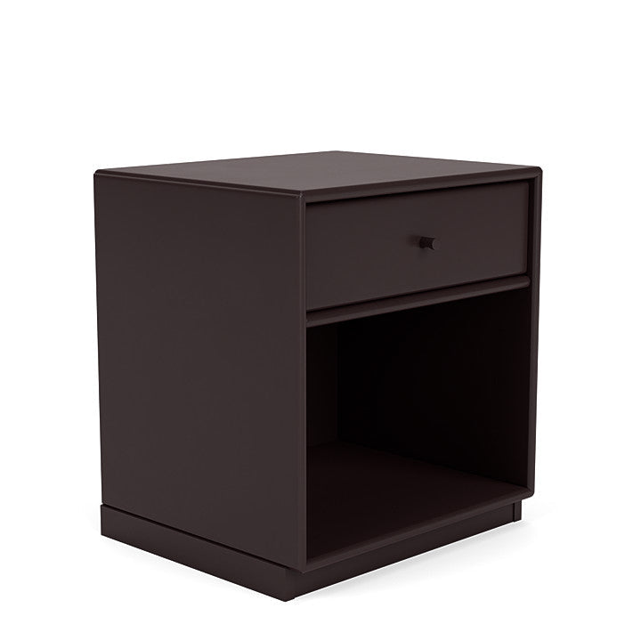 Montana Dream Nightstand With 3 Cm Plinth, Balsamic Brown