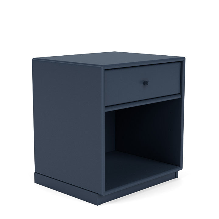 Montana Dream Nightstand With 3 Cm Plinth, Juniper Blue