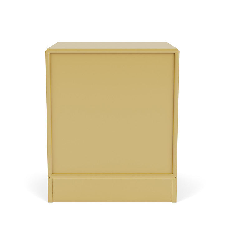 Montana Dream Nightstand With 7 Cm Plinth, Cumin Yellow