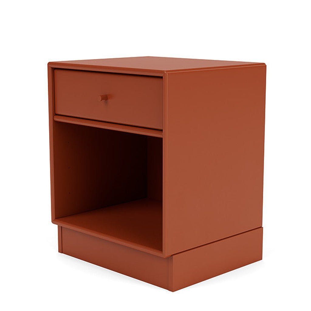 Montana Dream Nightstand With 7 Cm Plinth, Hokkaido Brown