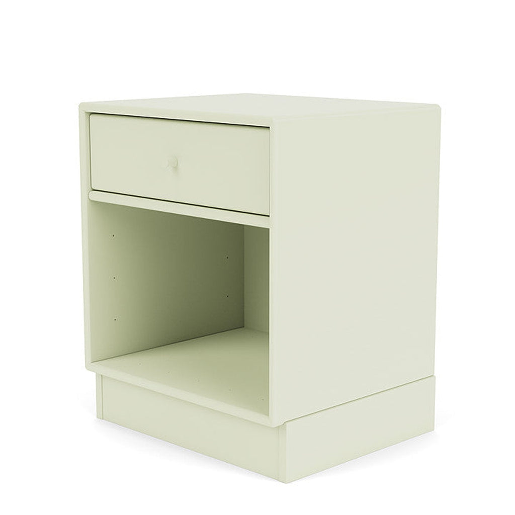 Montana Dream Nightstand With 7 Cm Plinth, Pomelo Green