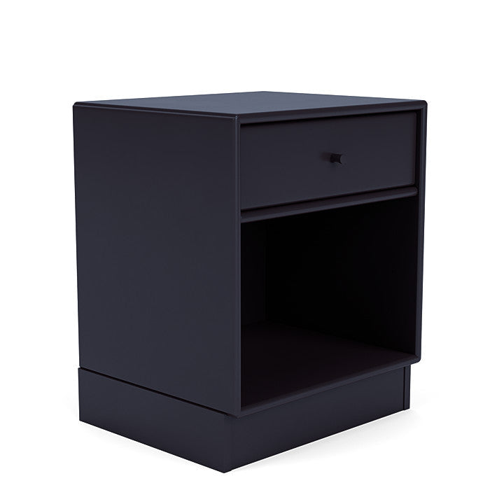 Montana Dream Nightstand With 7 Cm Plinth, Shadow