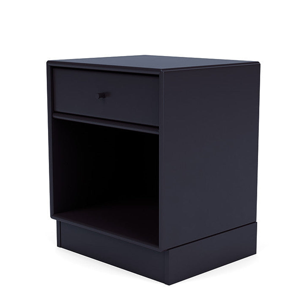 Montana Dream Nightstand With 7 Cm Plinth, Shadow