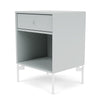 Montana Dream Nightstand With Legs Oyster/Snow White