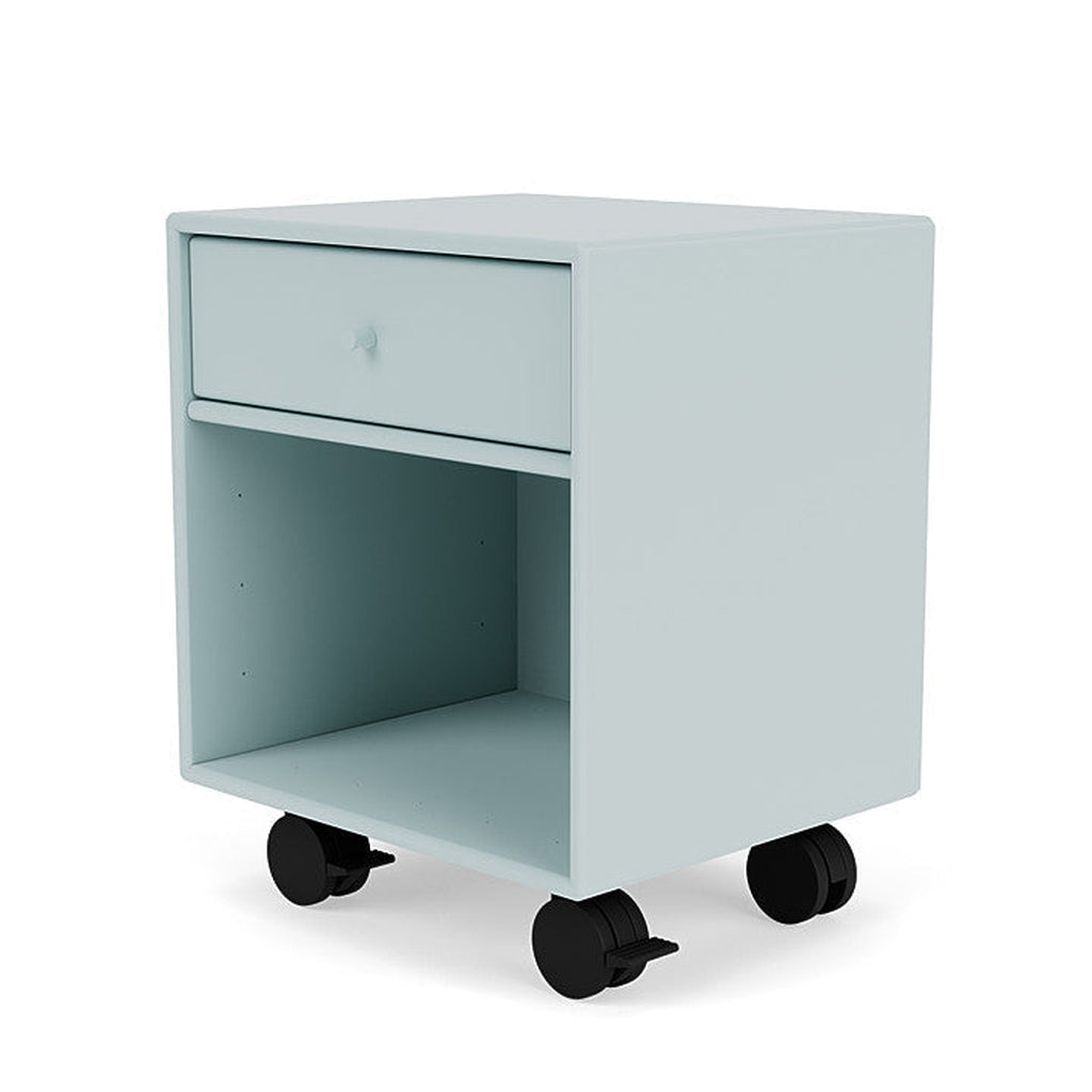 Montana Dream Nightstand With Castors, Flint