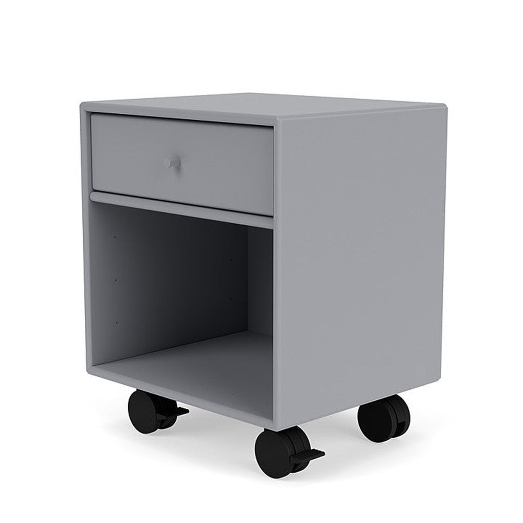 Montana Dream Nightstand With Castors, Graphic