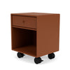 Montana Dream Nightstand With Castors Hazelnut Brown