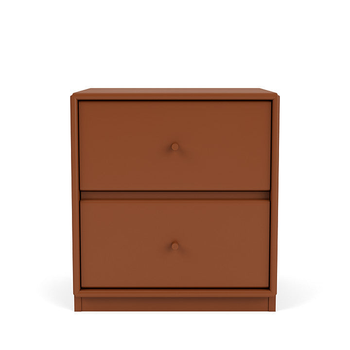 Moduł szuflady dryfu Montana z cokołem 3 cm, orzech lasku brązowy