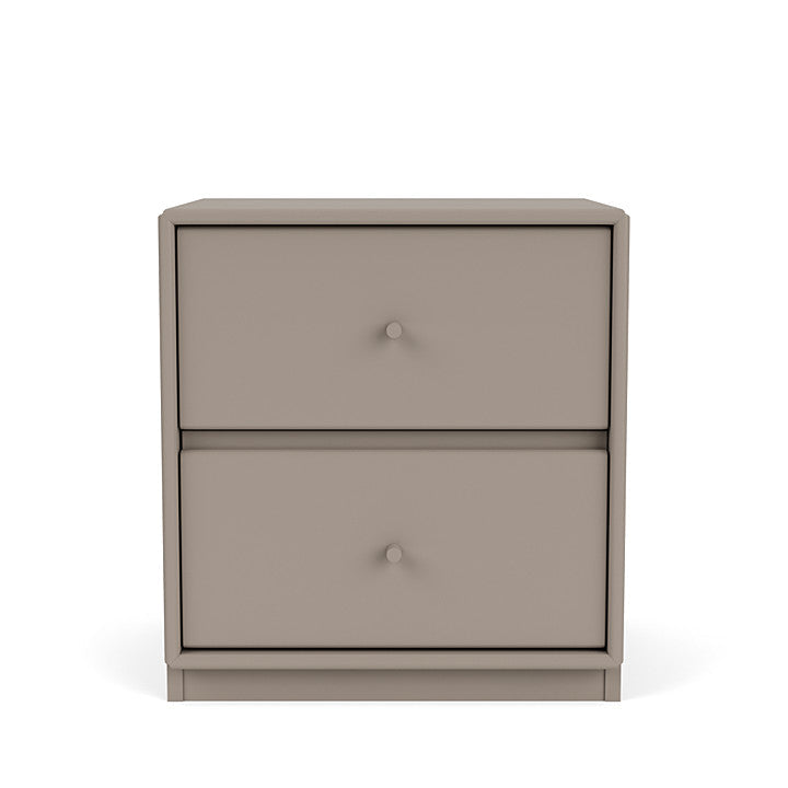 Montana Drift Drawer Module With 3 Cm Plinth, Truffle Grey