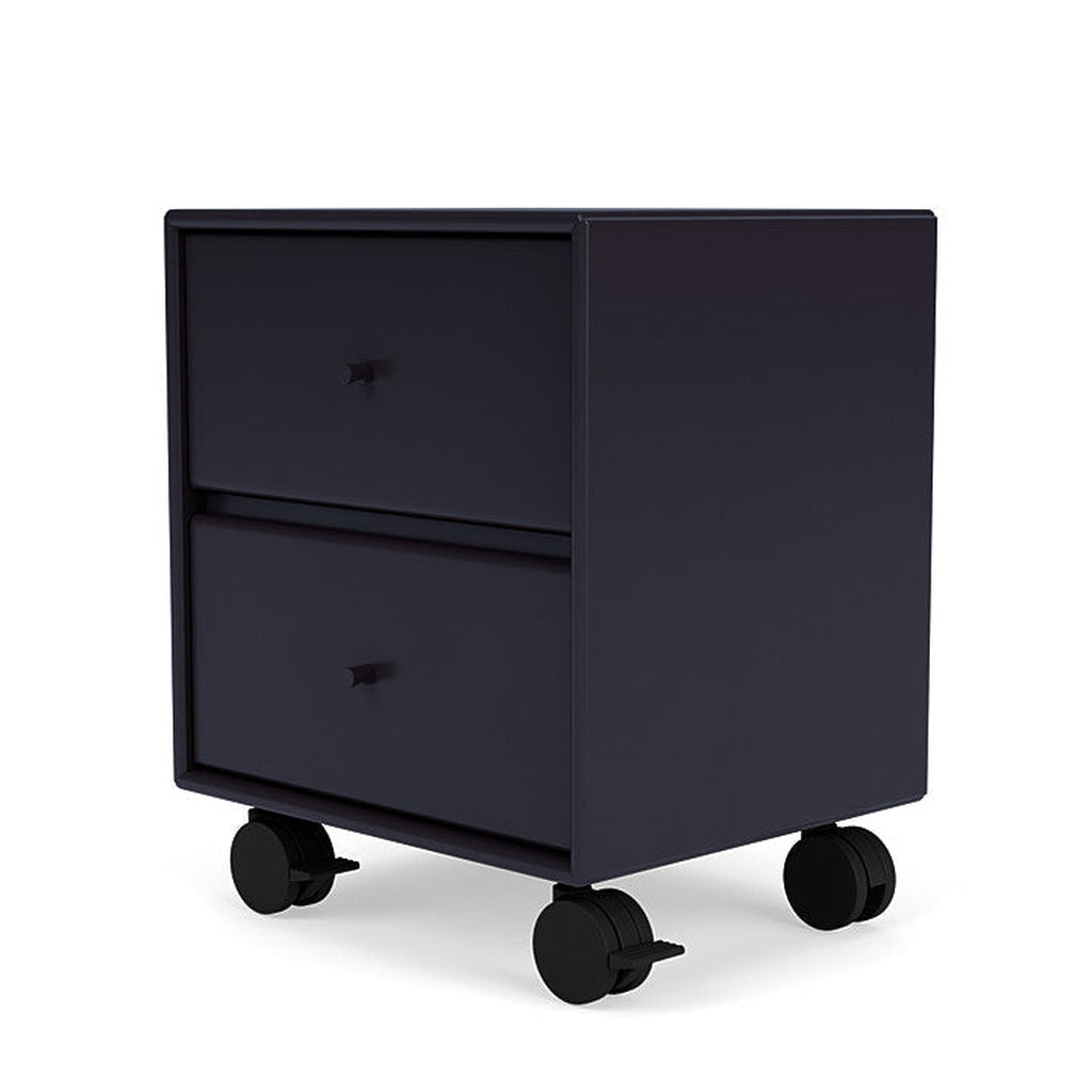 Montana Drift Drawer Module With Castors, Shadow