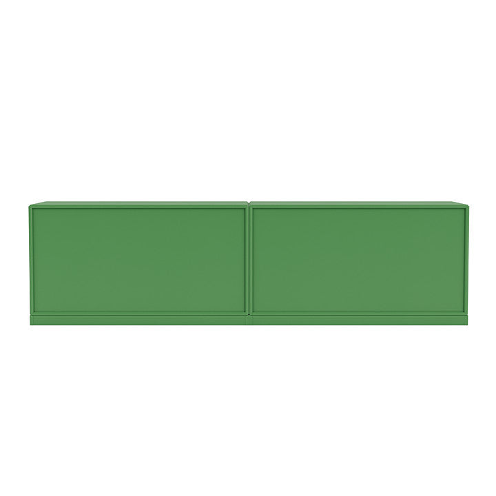 Montana Line Kredens z 3 cm cokołu, pietruszka zielona