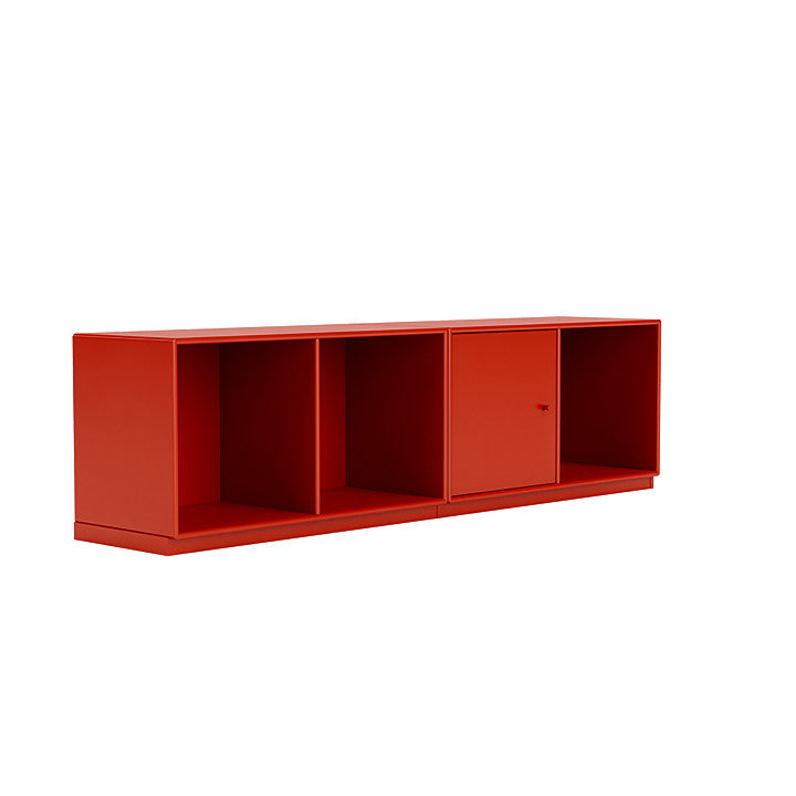 Montana Line Sideboard With 3 Cm Plinth, Rosehip Red