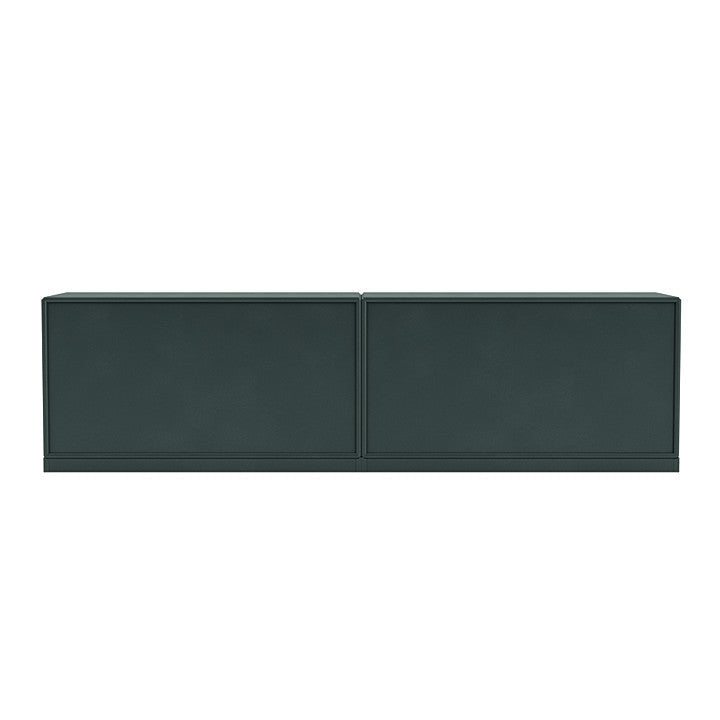 Montana Line Sideboard With 3 Cm Plinth, Black Jade
