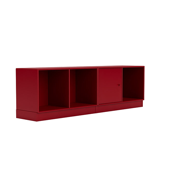 Montana Line Sideboard With 7 Cm Plinth, Beetroot Red