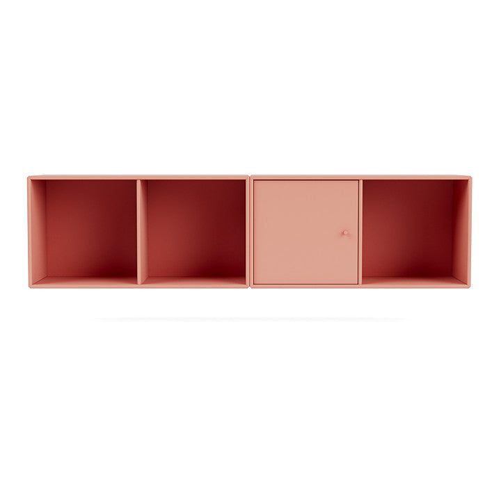 Montana Line Sideboard With Suspension Rail, Rhubarb Red