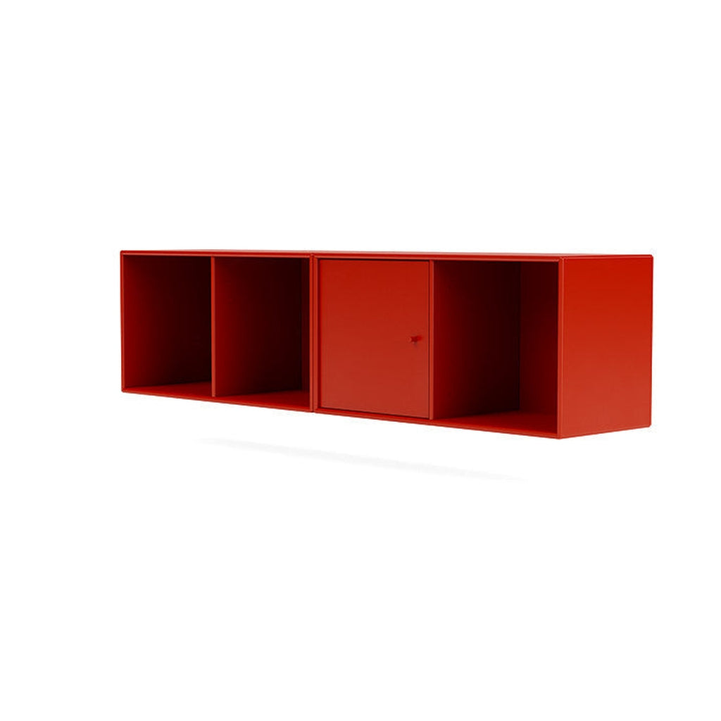 Montana Line Sideboard With Suspension Rail, Rosehip Red
