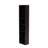 Montana Loom High Bookcase With 3 Cm Plinth, Balsamic Brown