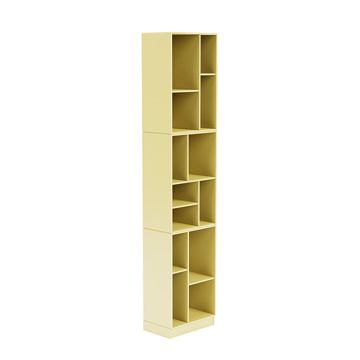 Montana Loom High Bookcase With 7 Cm Plinth, Chamomile Yellow