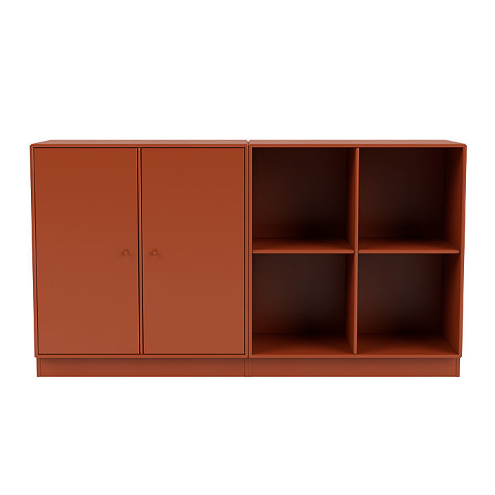 Montana Pair Classic Sideboard With 7 Cm Plinth, Hokkaido Brown